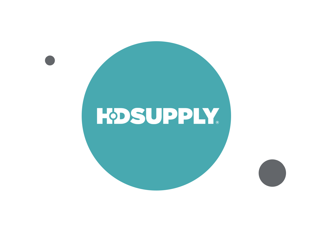 HD Supply logo in a teal circle