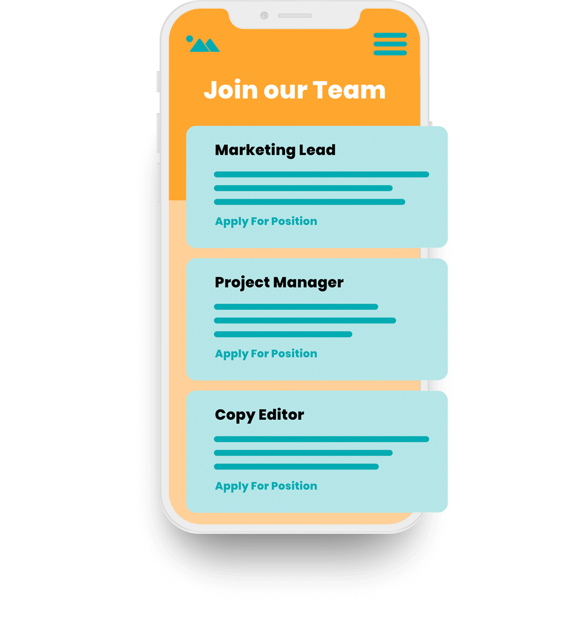 Screenshot representation of iCIMS Career Sites solution