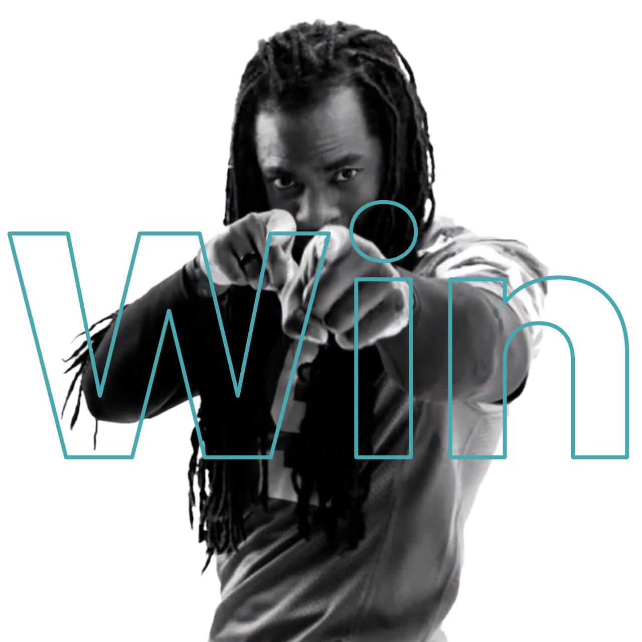 Richard Sherman with 'WIN' text