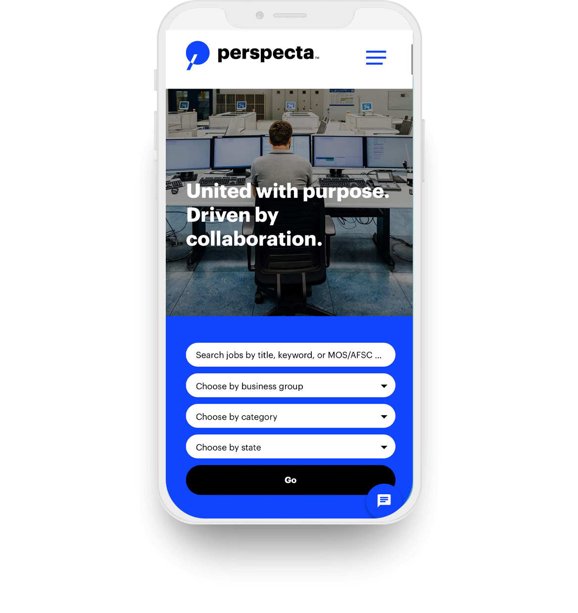 Perspecta mobile application
