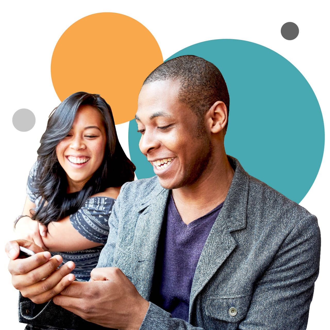 Two talent professionals viewing recruitment metrics