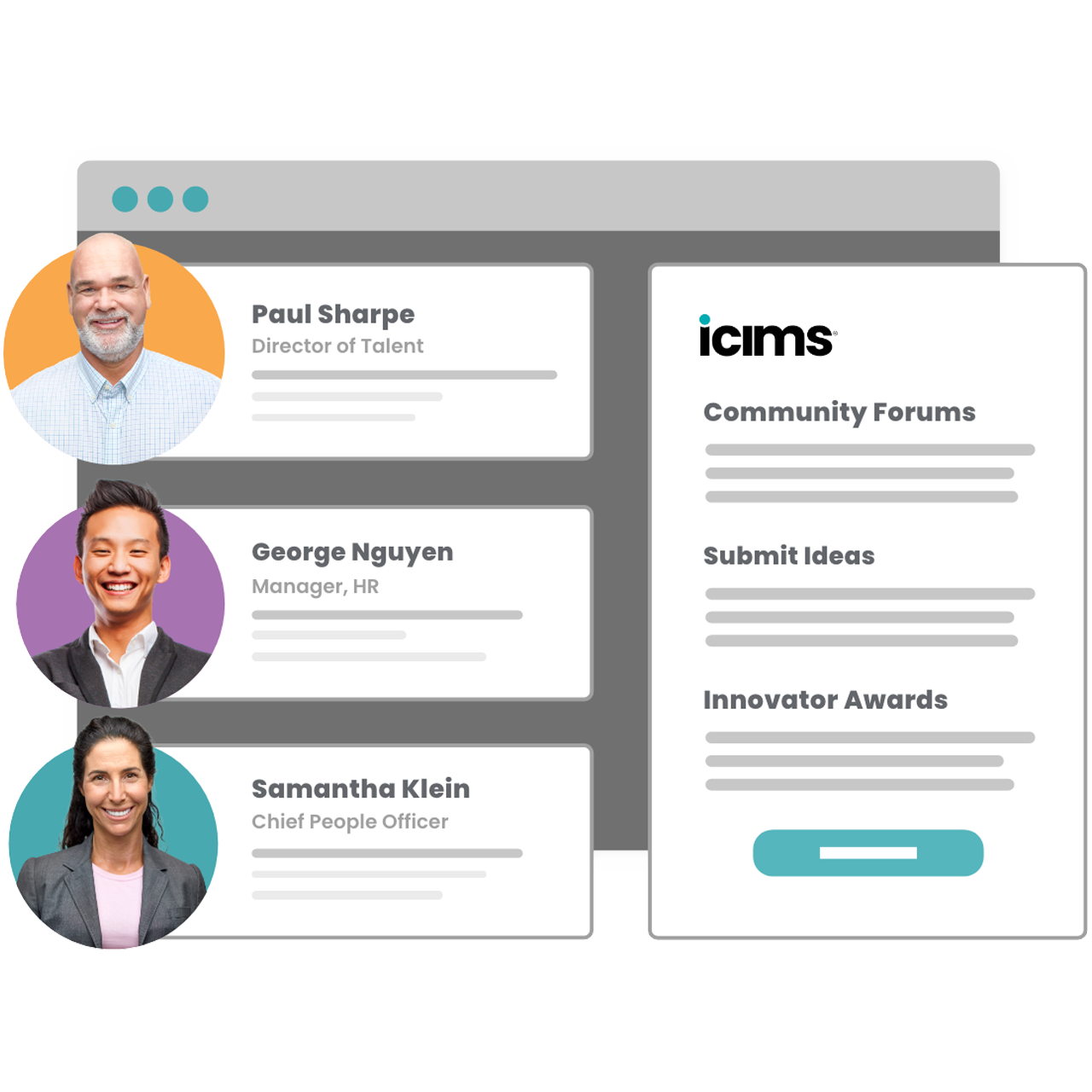 iCIMS customer community member profiles